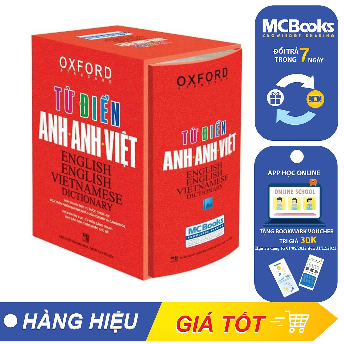 Từ điển Oxford Anh Anh Việt ( Bìa cứng ) - TKBooks 