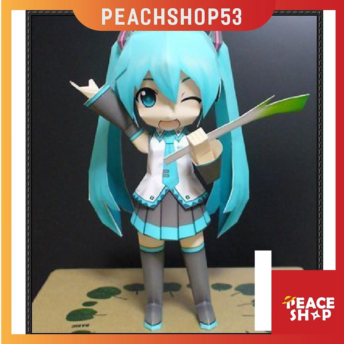 Mô hình nhân vật Miku Chibi  Figure Nendoroid Miku