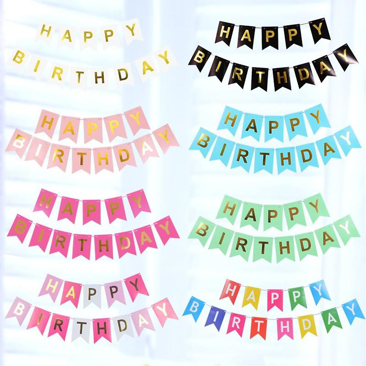 Dây trang trí sinh nhật  Happy Birthday  Misa House