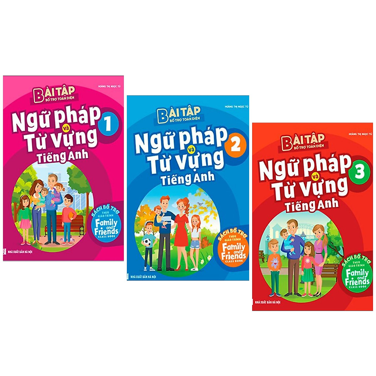 Combo 3 Cuốn Sách Bài Tập Bổ Trợ Toàn Diện Ngữ Pháp Và Từ Vựng Tiếng Anh (1+2+3) - (Bài Tập Bổ Trợ Toàn Diện)