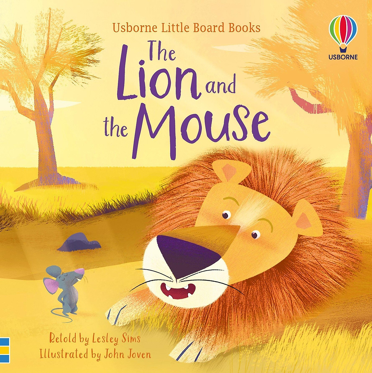 Little Board Books: The Lion and the Mouse - TRUYỆN TRANH TIẾNG ANH CHO BÉ