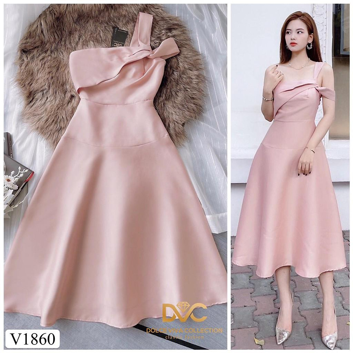 Váy xòe phồng vải tafta họa tiết hoa hồng V338 tại Hải Phòng  Váy dài tay  The dress Thời trang