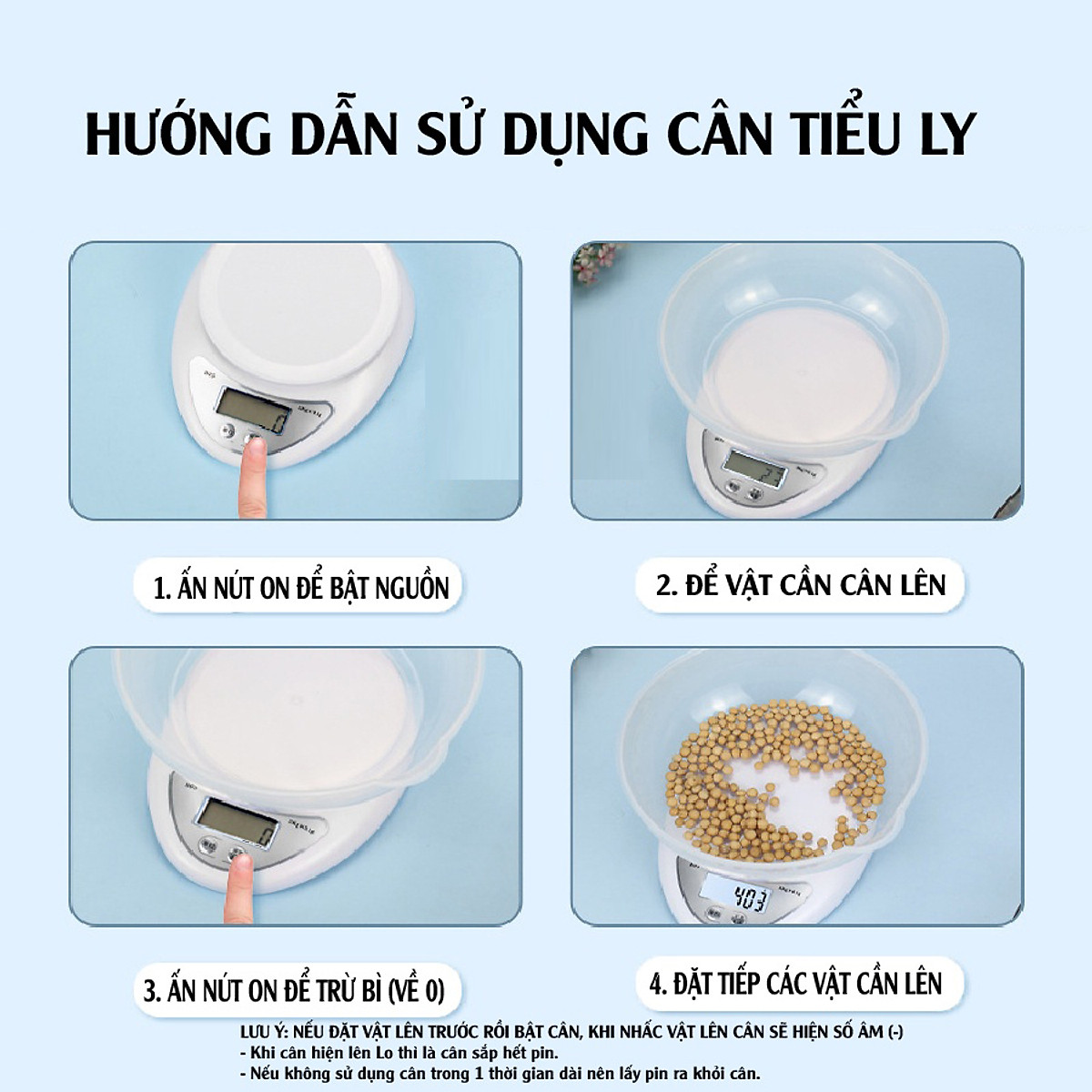 Cân Tiểu Ly Điện Tử Mini Nhà Bếp Cân Thực Phẩm Loại 5Kg Tiện Lợi Cân Tiểu Ly Điện Tử Nhà Bếp Mini Làm Bánh Đồ Ăn Nguyên Liệu Chính Xác Cao Tặng Kèm Pin