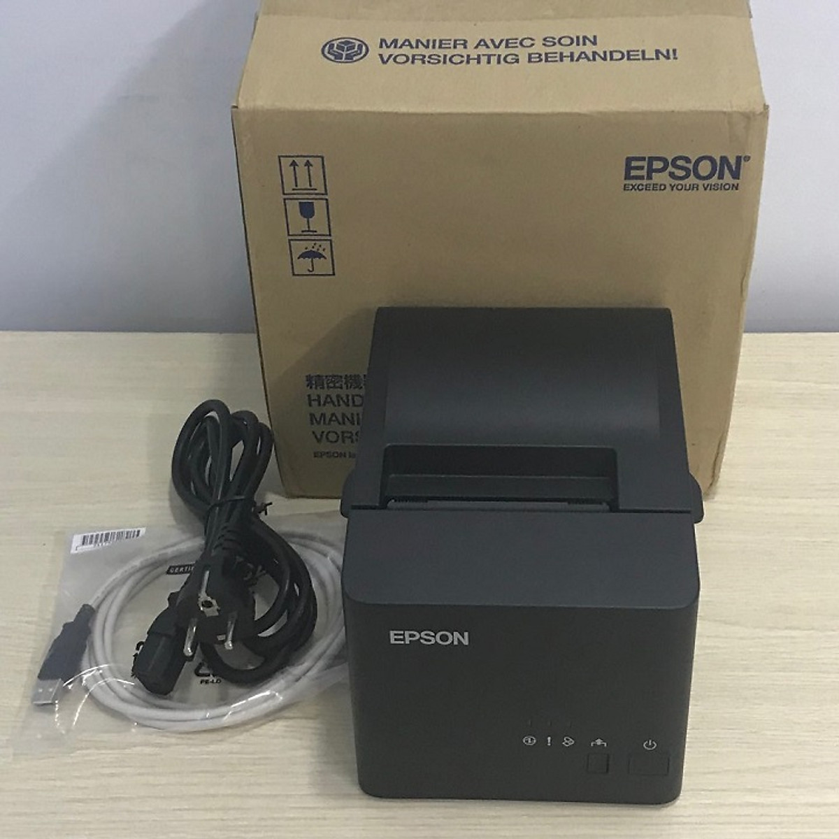Máy in hóa đơn EPSON TM-T81III (Cổng LAN) Mua Máy in hóa đơn - máy in nhiệt Epson TM - T81III (Hàng chính hãng)