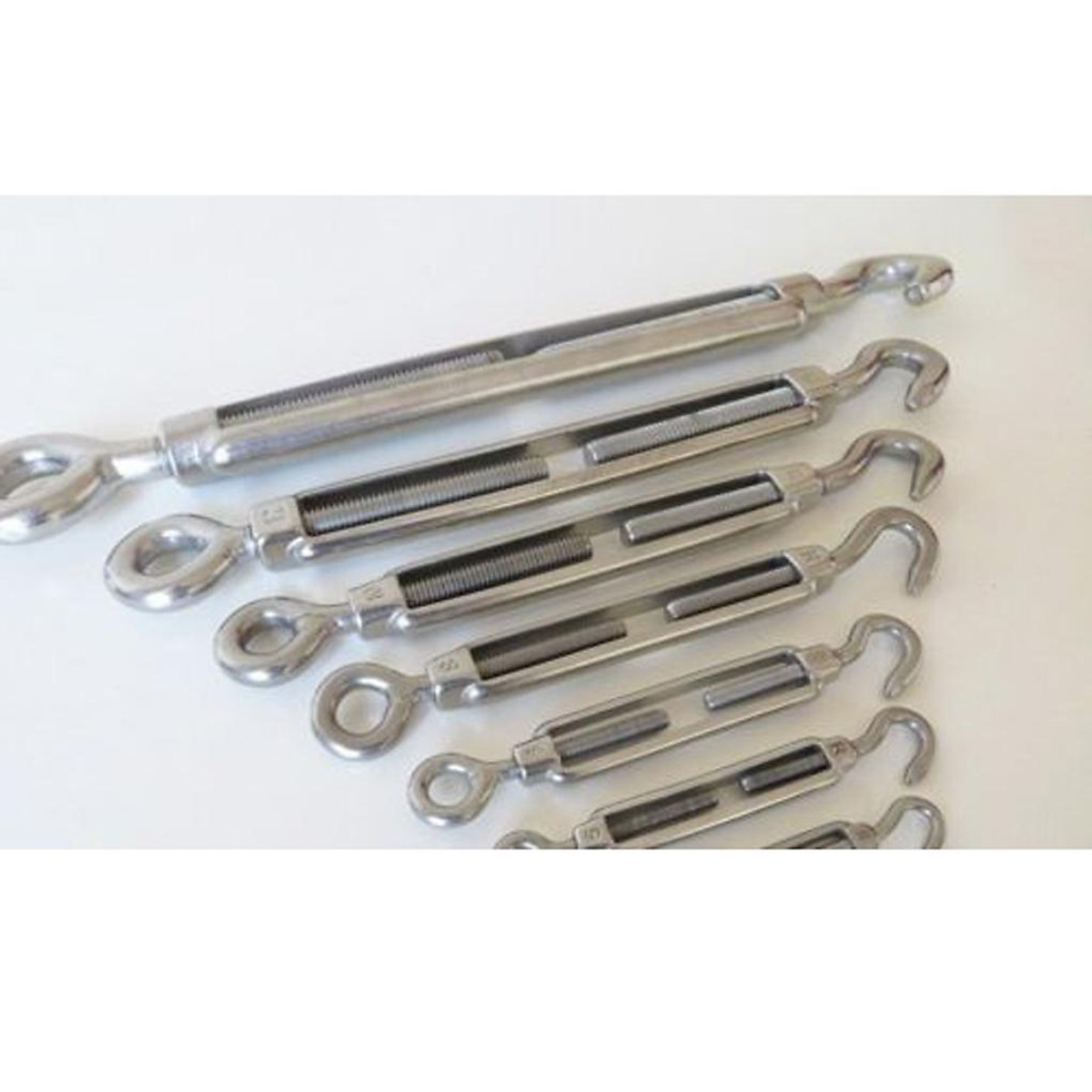 Mua Stainless Steel Hook Eye Turnbuckle Wire Rope Tension Turnbuckle 145mm tại Magideal