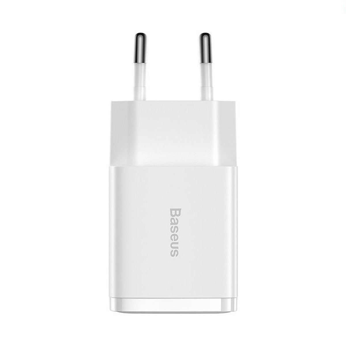 Củ sạc Baseus hỗ trợ sạc nhanh 2.1A sạc được 2 thiết bị cùng lúc tiết kiệm được 20-40% thời gian sạc - Hàng chính hãng
