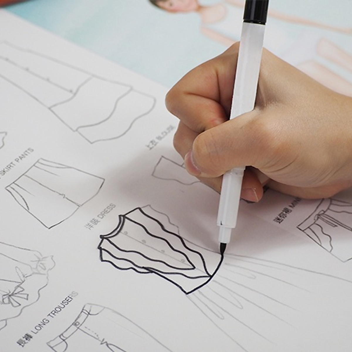 Sưu Tầm 25 Mẫu Hình Vẽ Quần Áo Đẹp Độc Đáo Và Sành Điệu