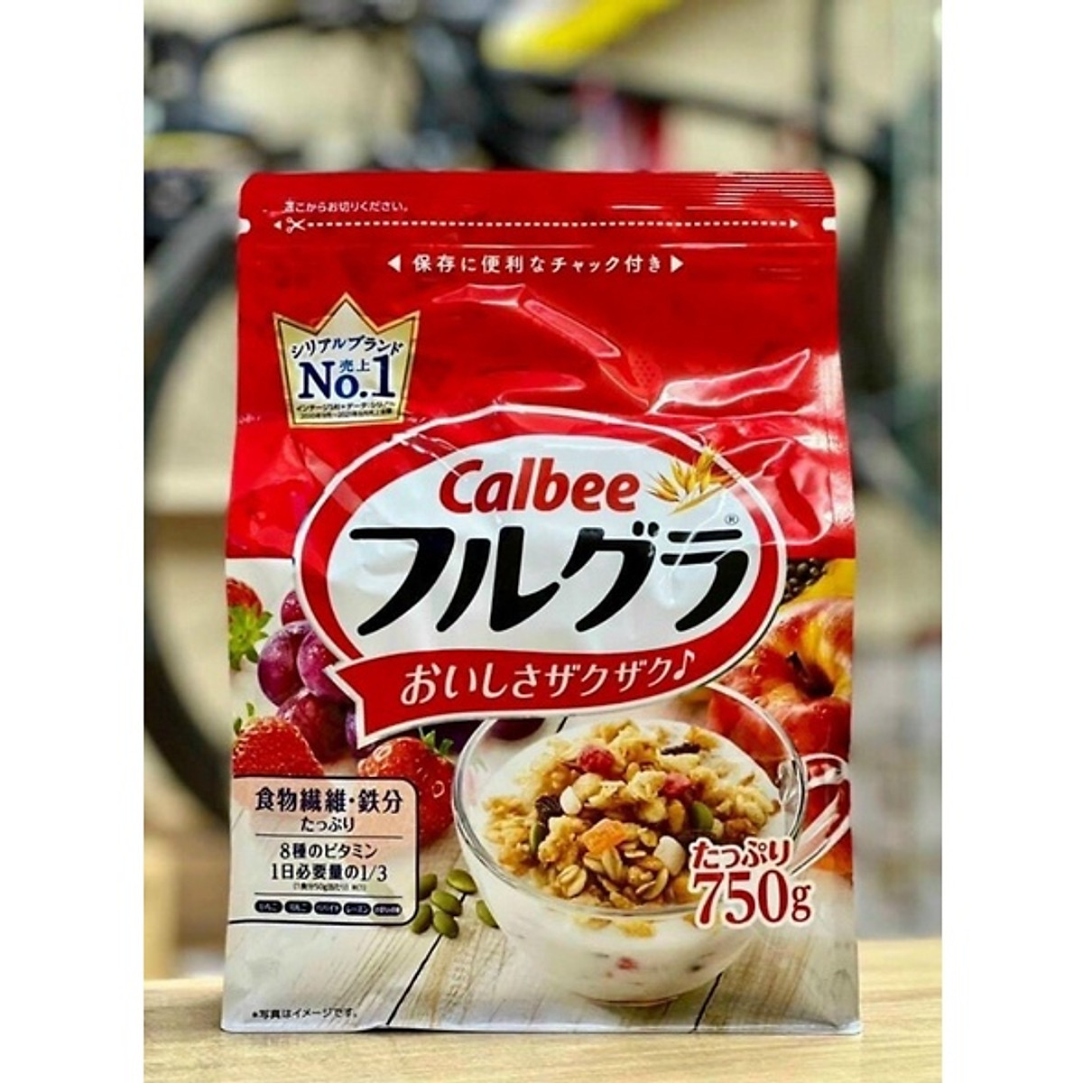 Ngũ Cốc Calbee Frugra Nhật Bản (482g)
