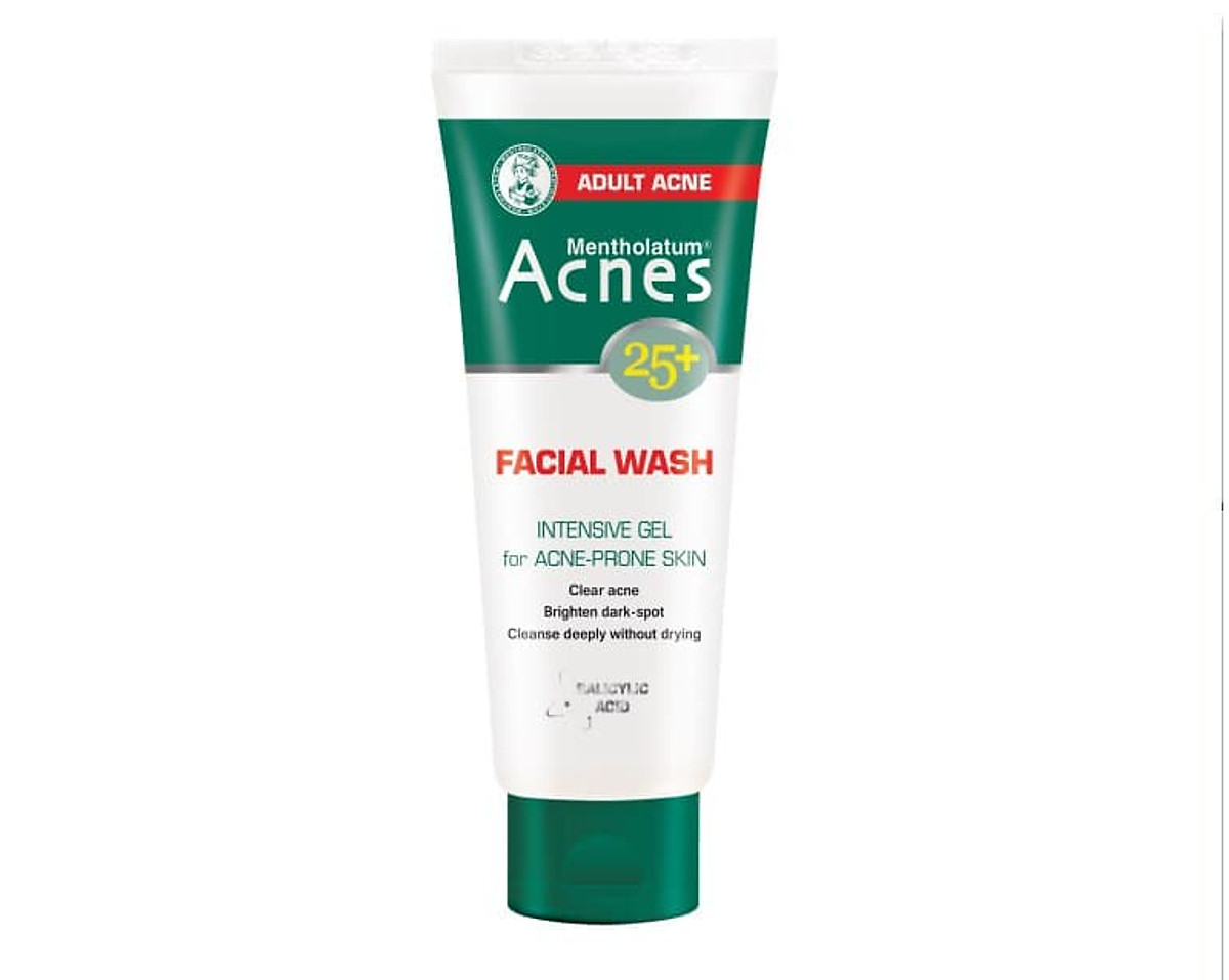 Sữa rửa mặt ngăn ngừa mụn dạng gel Acnes 25+ Facial Wash 100g