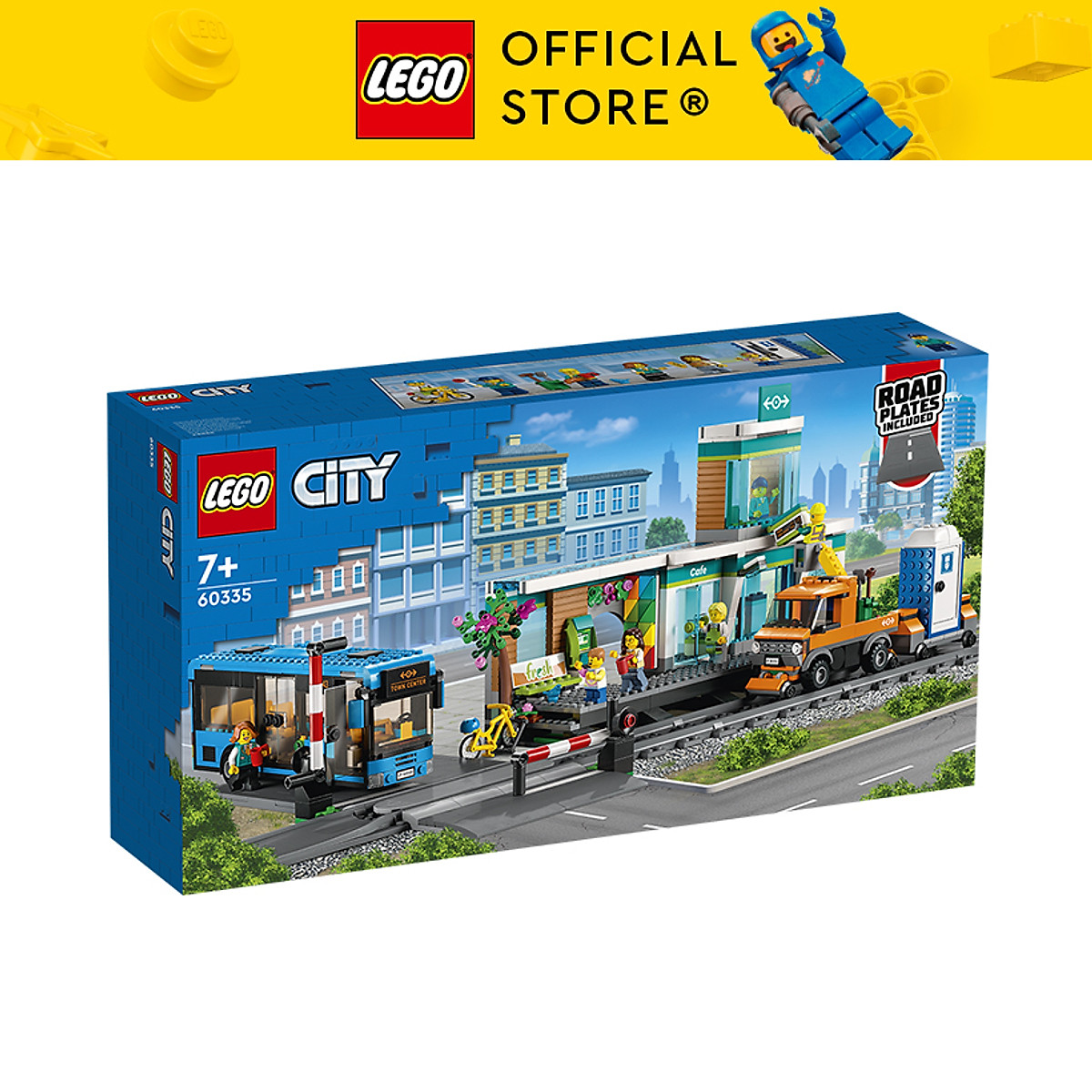 LEGO City 60335 Trạm Xe Lửa Thành Phố (907 chi tiết) - Lắp ghép ...