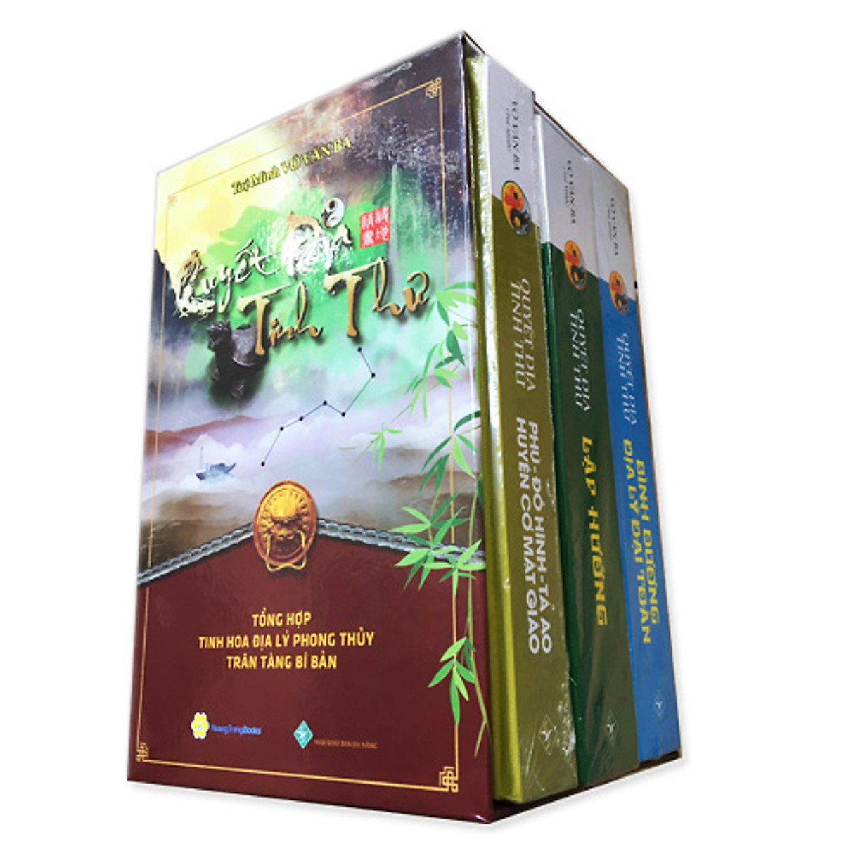 Boxset Quyết Địa Tinh Thư ( Bộ 3 Cuôn ) : Quyết Địa Tinh Thư - Phú - Đồ Hình Tả Ao - Huyền Cơ Mật Giáo + Quyết Địa Tinh Thư - Lập Hướng + Quyết Địa Tinh Thư - Bình Dương Địa Lý Đại Toàn