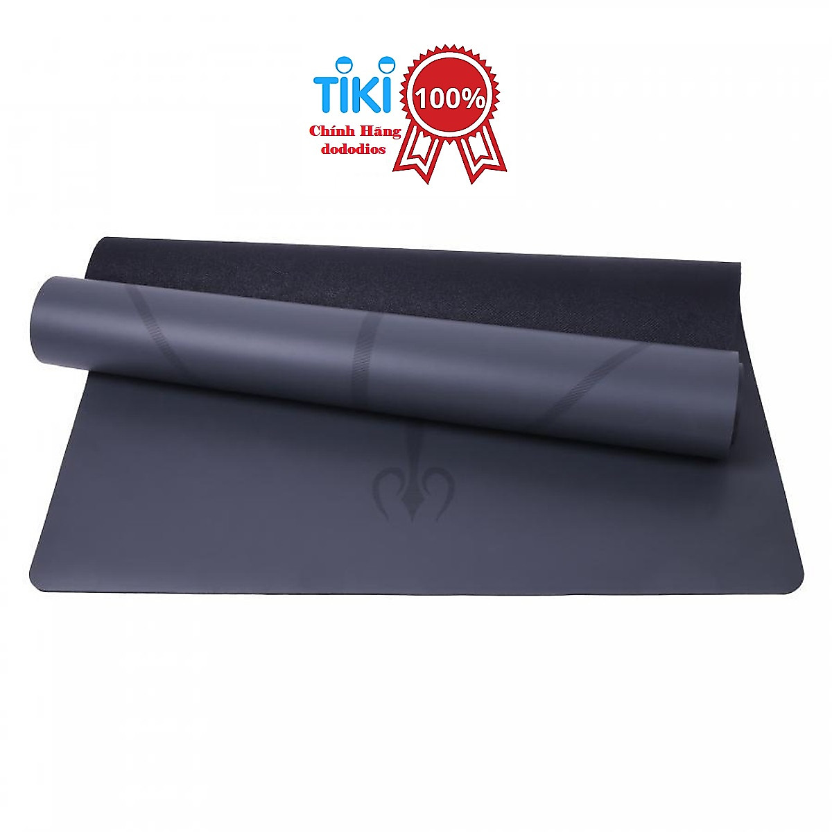 Thảm Tập Yoga Định Tuyến Da PU Cao Cấp Chính Hãng dododios + Túi Đựng Thảm Tập Yoga + Dây Buộc Thảm Yoga Định Tuyến