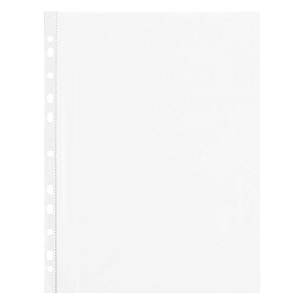 Túi 100 Bìa Lỗ Flexoffice A4 Fo - Cs03 (Không Viền 0.045mm)