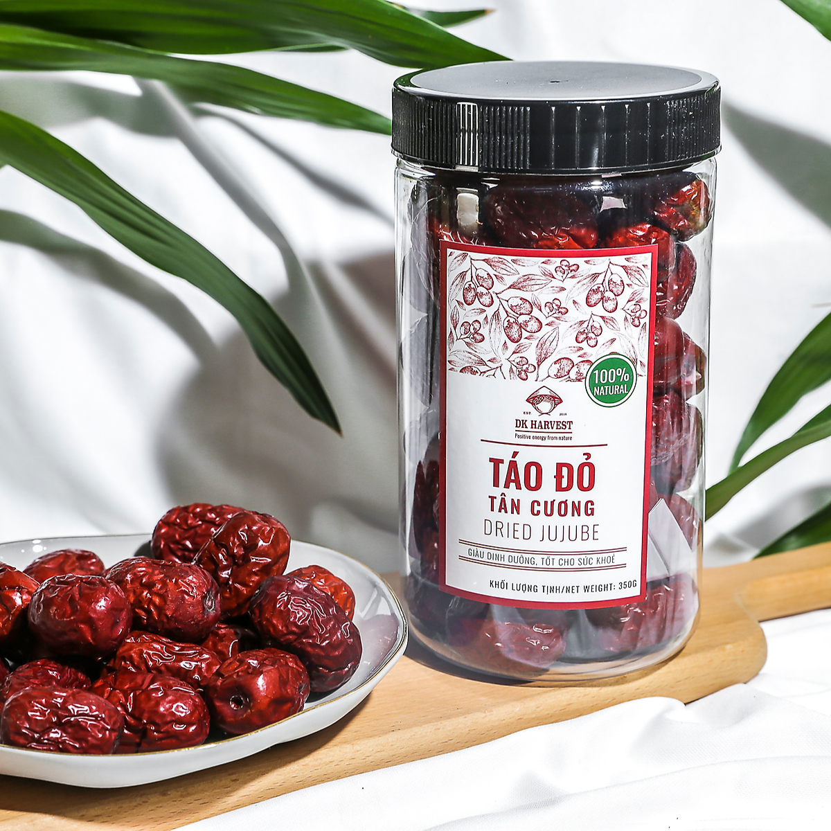 COMBO SIÊU TIẾT KIỆM - 2 Táo Đỏ Tân Cương Dried Jujube DK Harvest