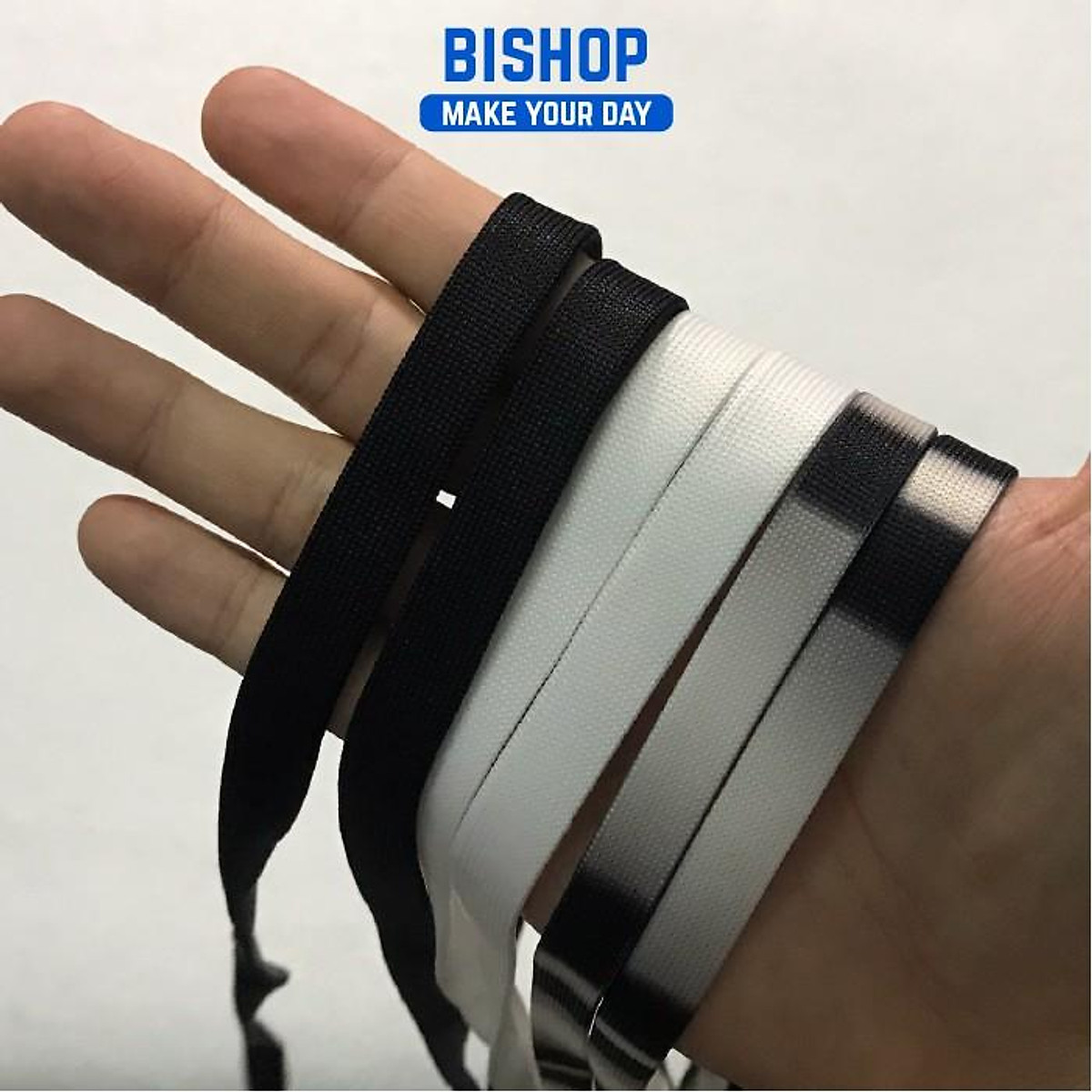 Dây Giày MCQ Bản To Dài 1m4 Nhiều Phối Màu Bishop