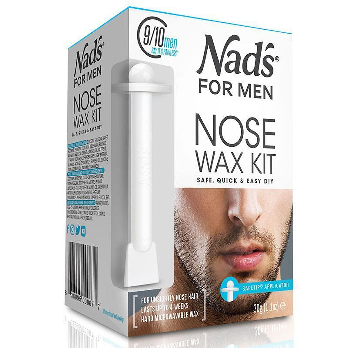Nads for Men Nose Wax 30g - Sản phẩm tẩy lông