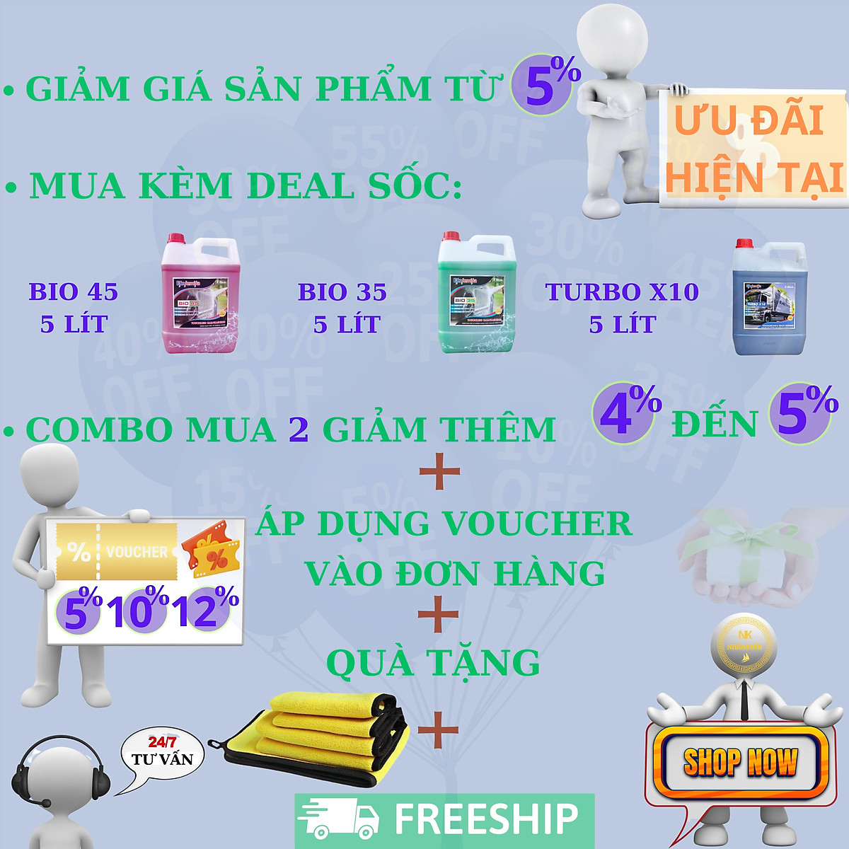 Turbo X12 - 1 lít - Dung dịch rửa xe không chạm - Nước rửa xe bọt tuyết - Ekokemika