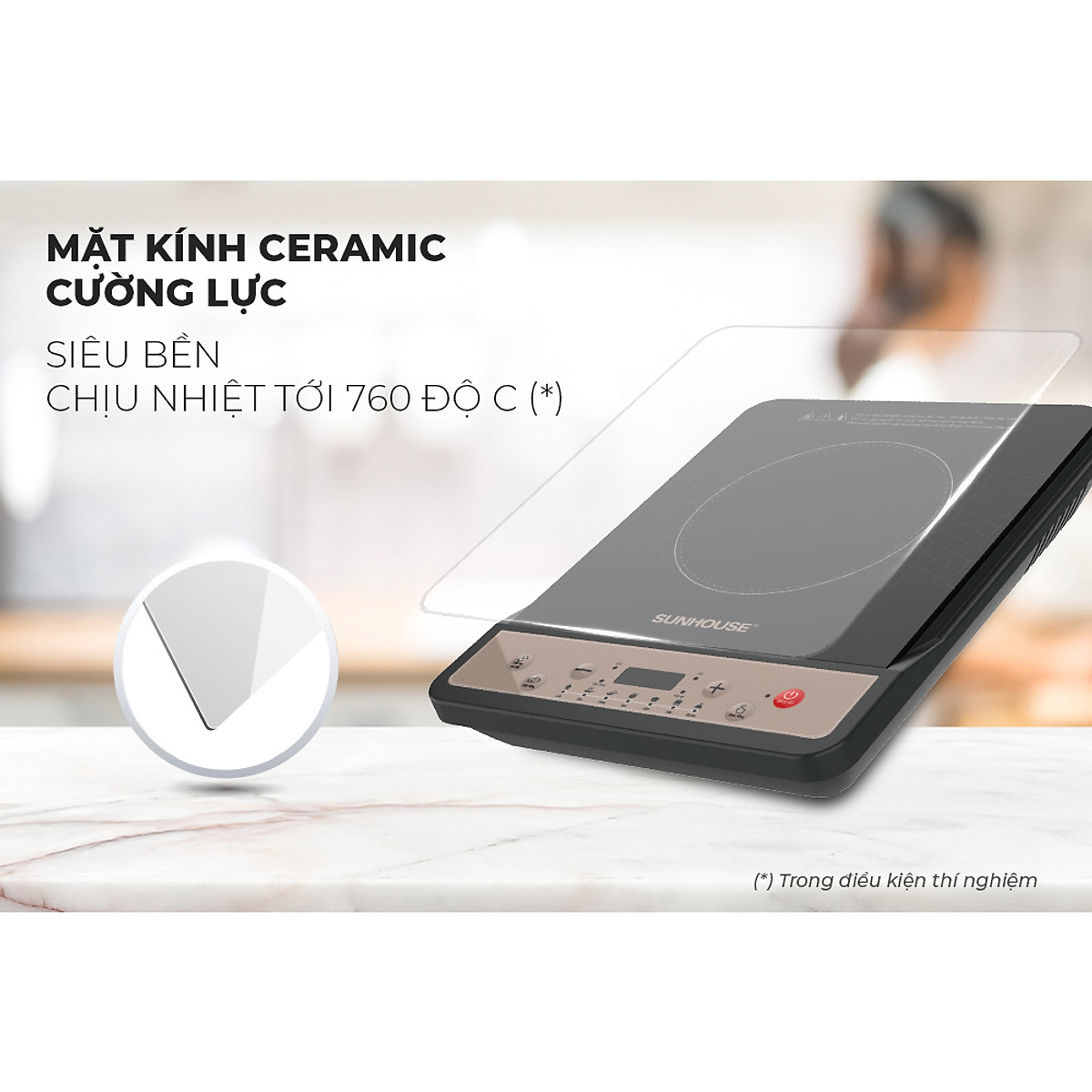 Bếp từ đơn Sunhouse SHD6160 - Hàng chính hãng