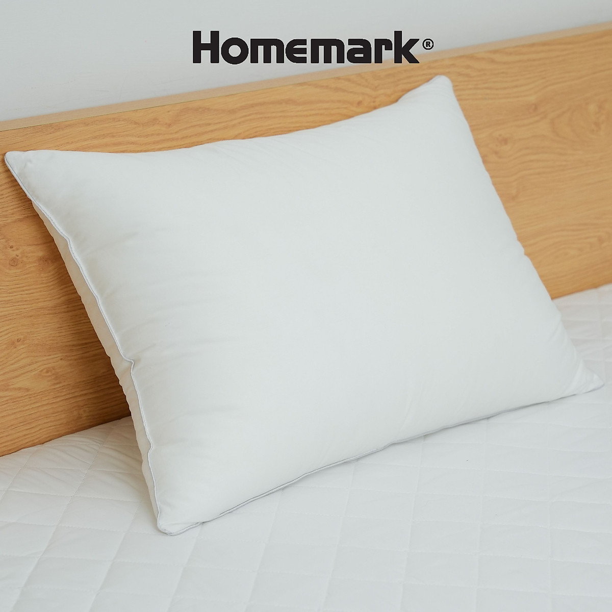 Ruột Gối Microfiber Lông Vũ Nhân Tạo Homemark - Siêu Mềm, Chống Xẹp, Thoáng Khí, Kháng Khuẩn