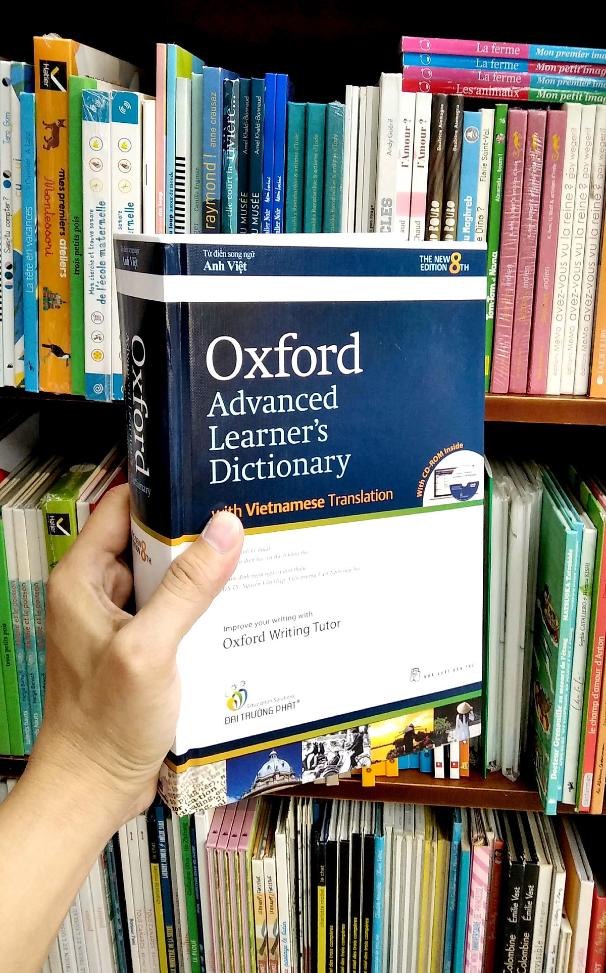 Oxford Advanced Learner's Dictionary 8th Edition (With Vietnamese Translation) and CD - ROM (Hardback)