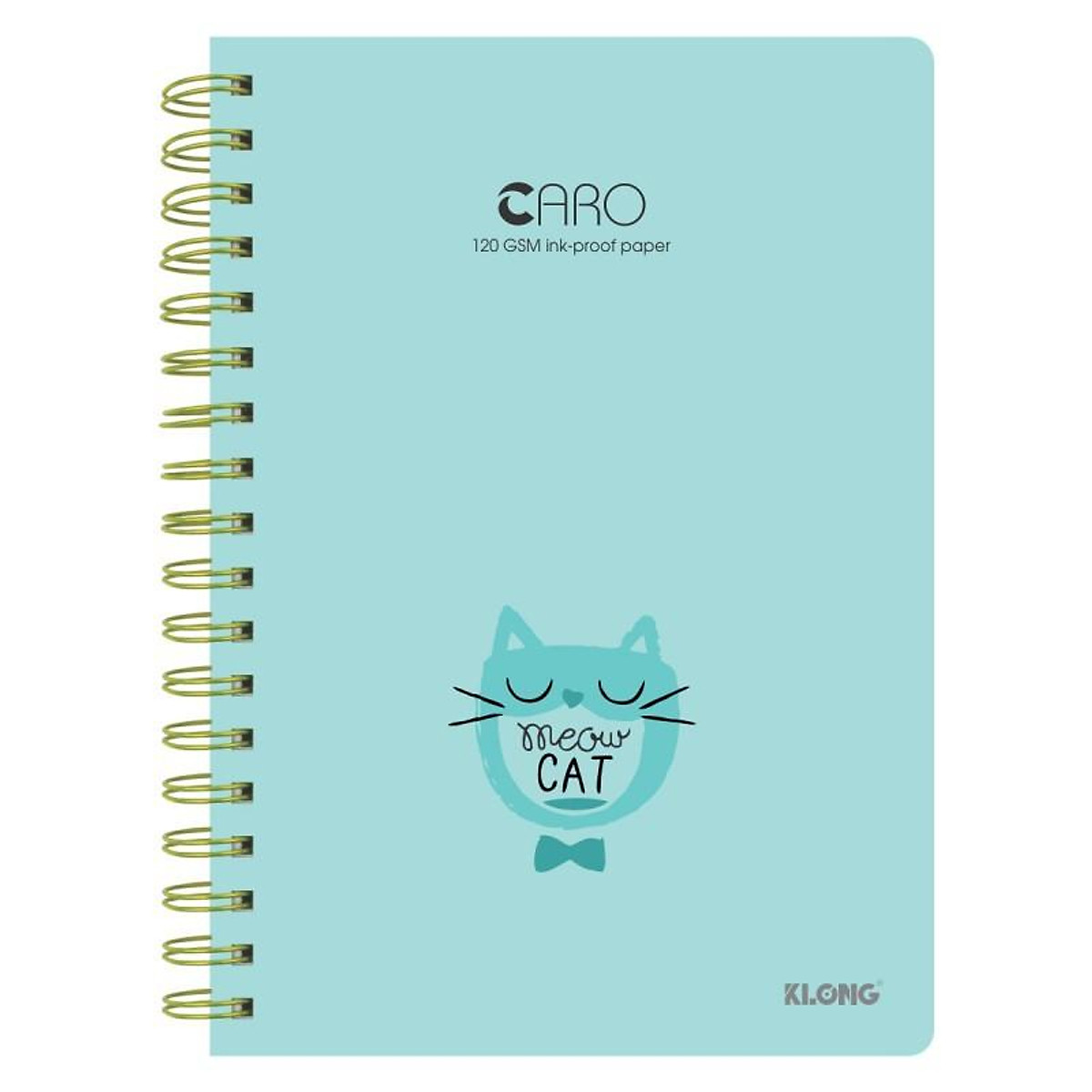 SỔ KLONG CARO LÒ XO KÉP B5 - 200 TRANG; MS: 297