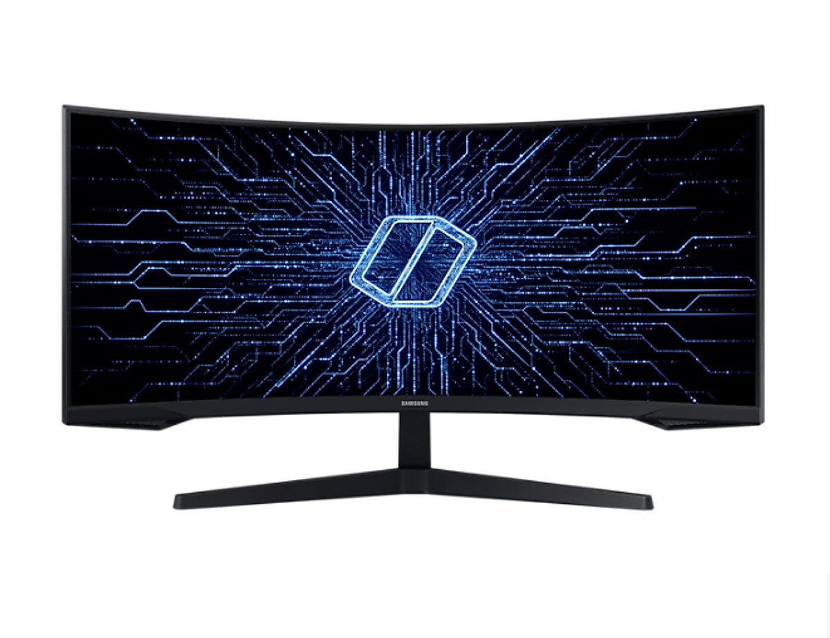 Màn Hình Cong Gaming Samsung LC34G55TWWEXXV ( 34 Inch WQHD VA (3,440 x 1,440) 165Hz / 1ms / DP 1.4 / HDMI / Jack Audio 3.5 / Freesync ) - Hàng Chính Hãng