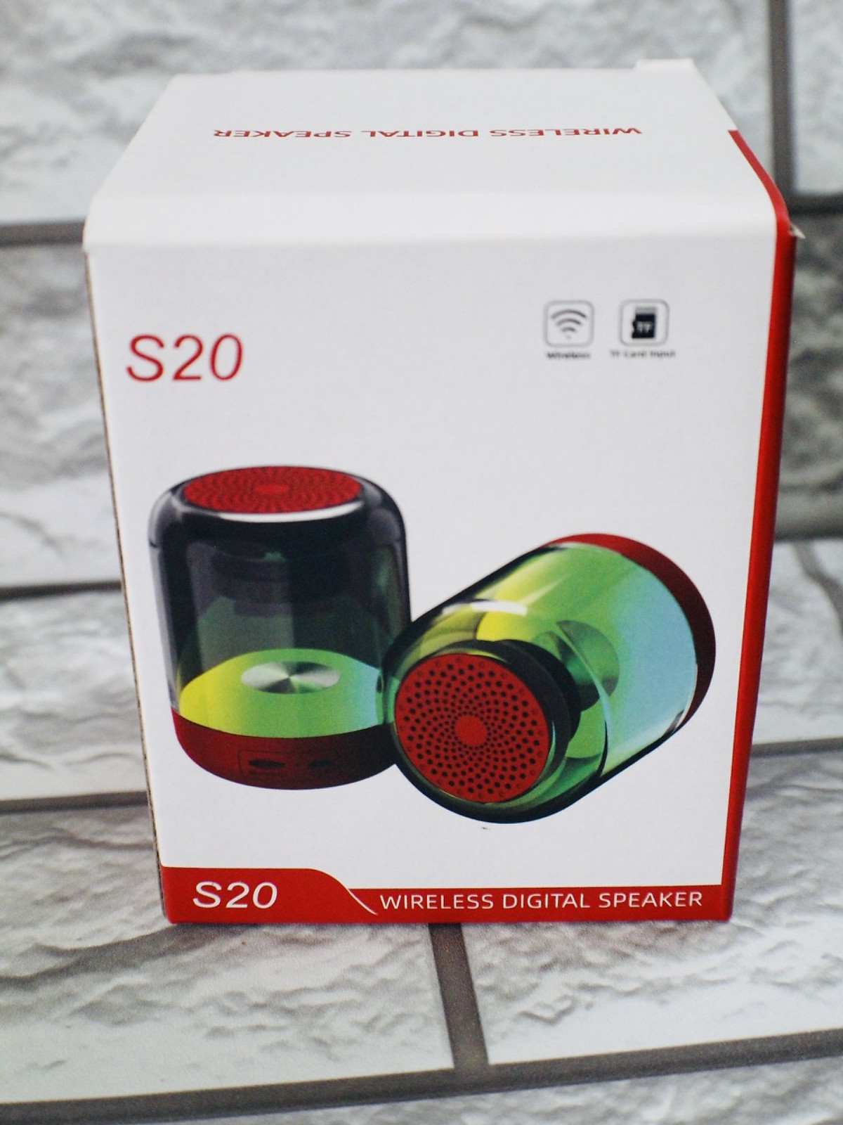 Loa Bluetooth Mini S20 Tích Hợp Đèn Led - Kết Nối Máy Tính,Âm Thanh Cực Đỉnh,Bass Siêu Hay - Hàng Chính Hãng