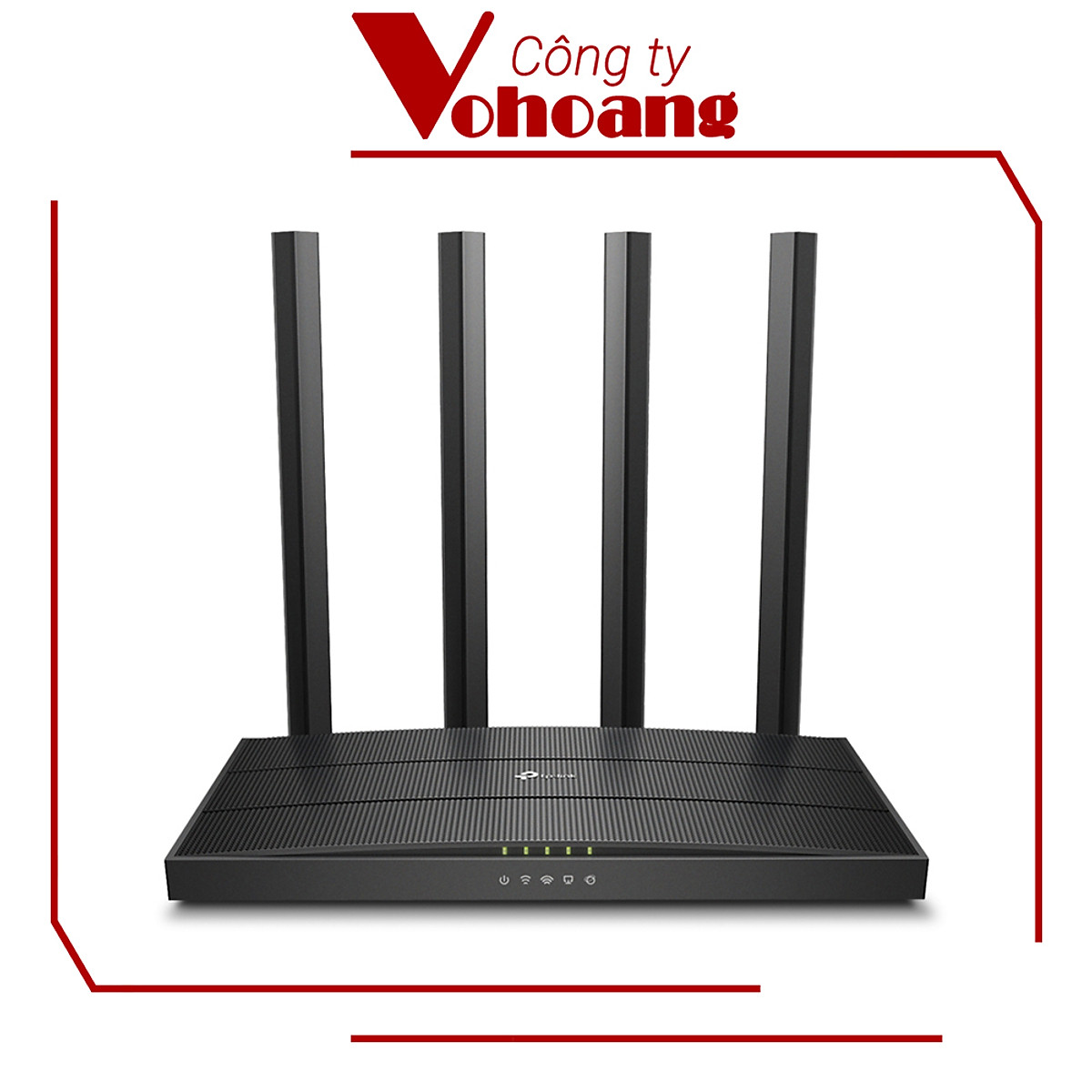 Router Wifi Băng Tần Kép TP-Link Archer C6 Gigabit AC1200 MU-MIMO - Hàng Chính Hãng