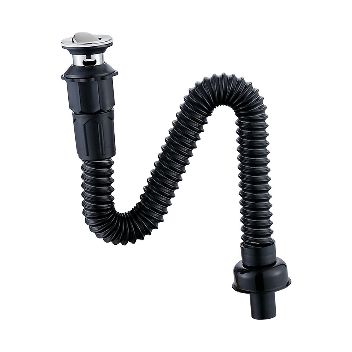 Sink Drain Pipe Seal Deodorant Sewer Drain Pipe for Wash Basin Sink