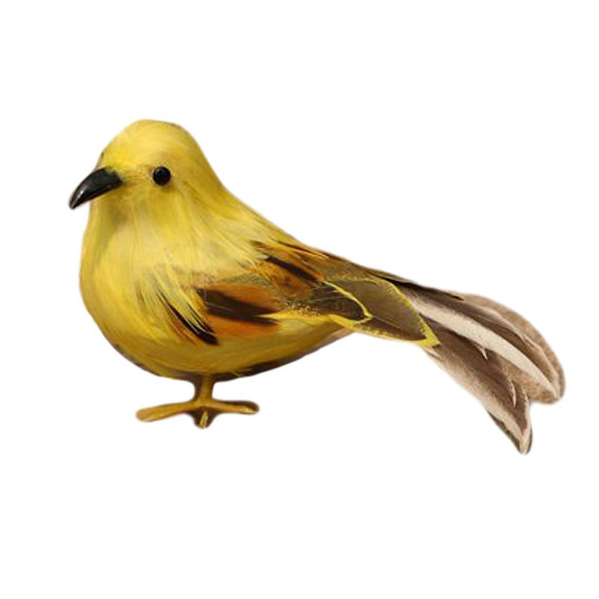 2-4pack Artificial Feathered Animal Bird Garden Figurine Decor ...