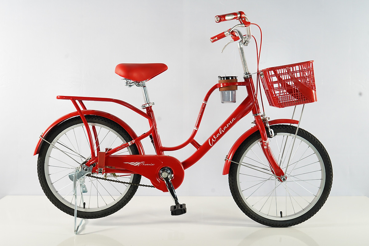 Xe đạp trẻ em Wahama Phoenix size 20 inch cho bé gái phù hợp với bé từ 7 đến 10 tuổi