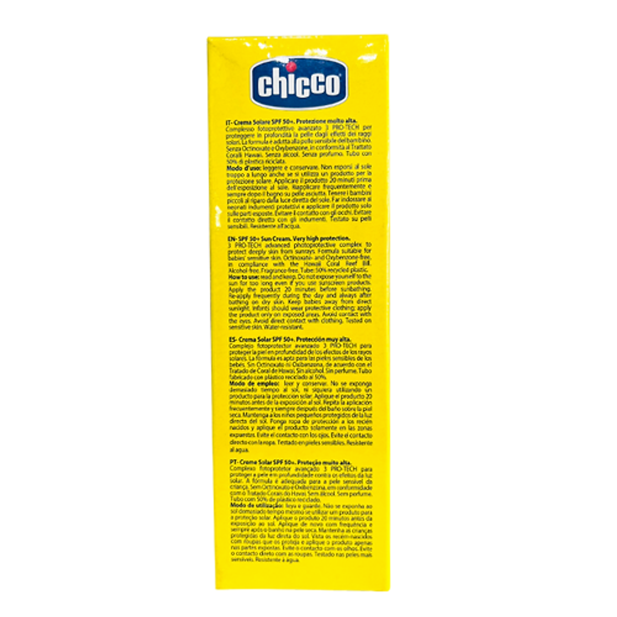 Kem Chống Nắng 3 Tác Động Chicco Baby Moments SPF 50+