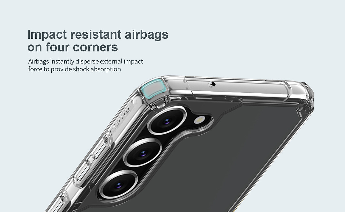 Ốp Lưng Nillkin Nature TPU Pro Dành Cho Samsung Galaxy S23 Ultra / S23 Plus - Hàng Chính Hãng