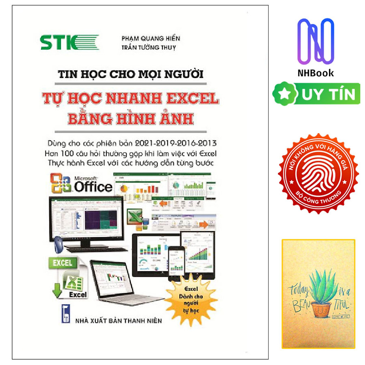 Tin Học Cho Mọi Người - Tự Học Nhanh Excel Bằng Hình Ảnh ( Tặng sổ tay)