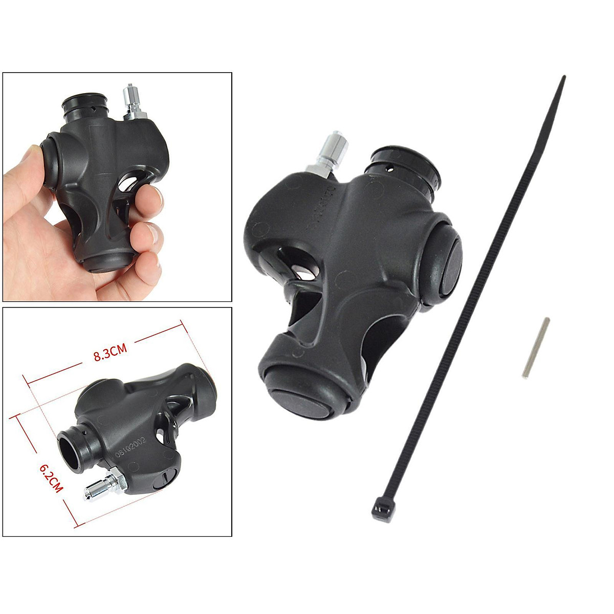 Scuba Diving BCD inflator Valve Buoyancy Compensator Power Inflation Device