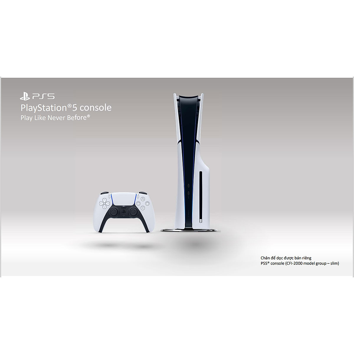 Bundle Máy chơi game PlayStation 5 Slim (PS5 Slim) CFI-2018 A01 - Hàng Chính Hãng