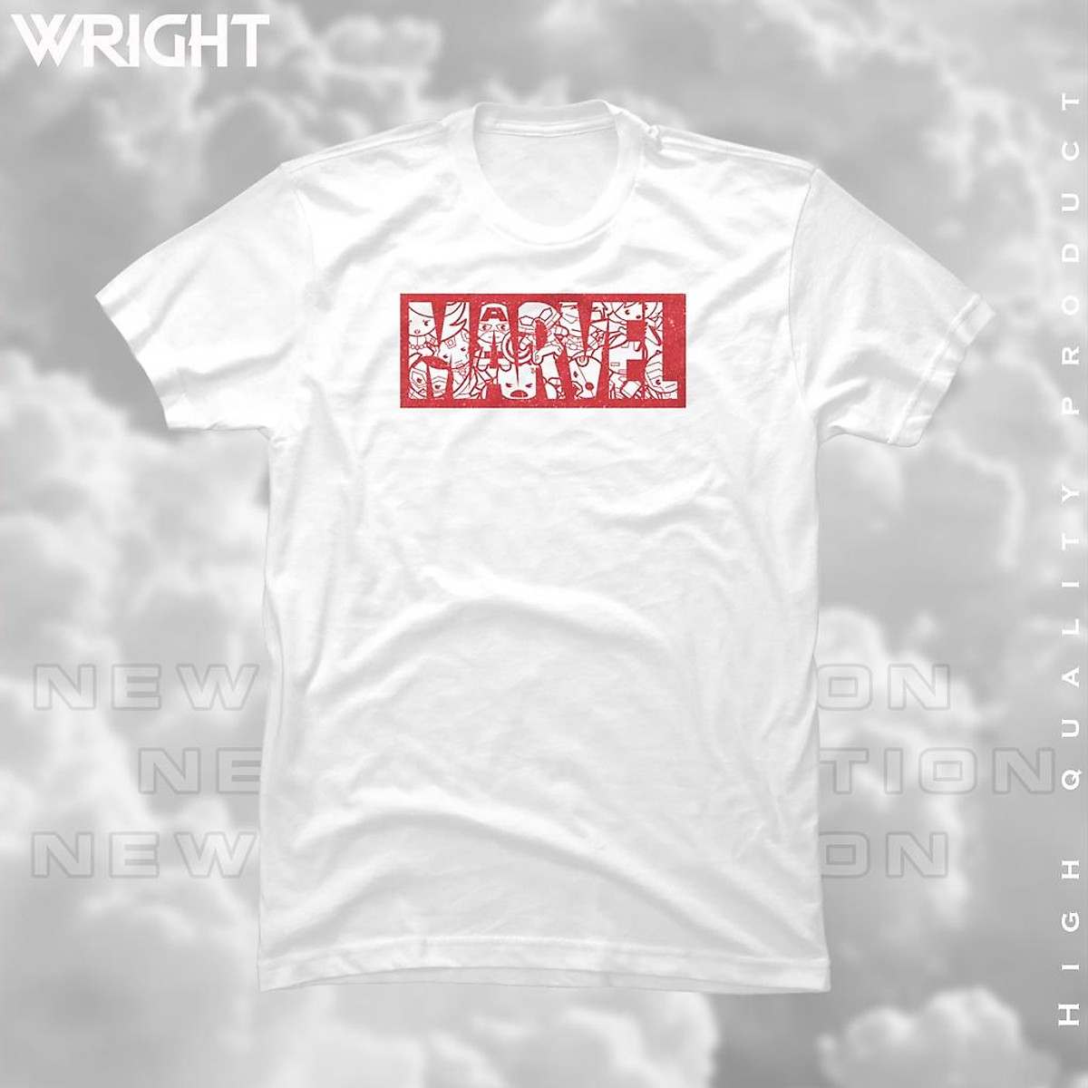 Mua Marvel Logo Cartoon Heroes T-Shirt Unisex T-Shirt - Mystery Box tại Helios color box Mua Marvel Logo Cartoon Heroes T-Shirt Unisex T-Shirt - Mystery Box tại Helios color box