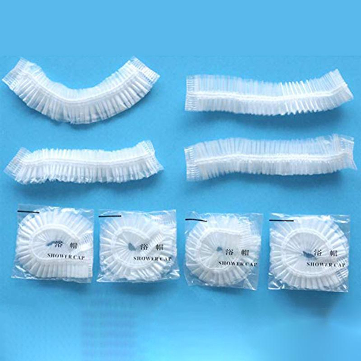 (Hàng Mới Về) Set 100 Mũ Tắm Dùng Một Lần Chất Lượng Cao