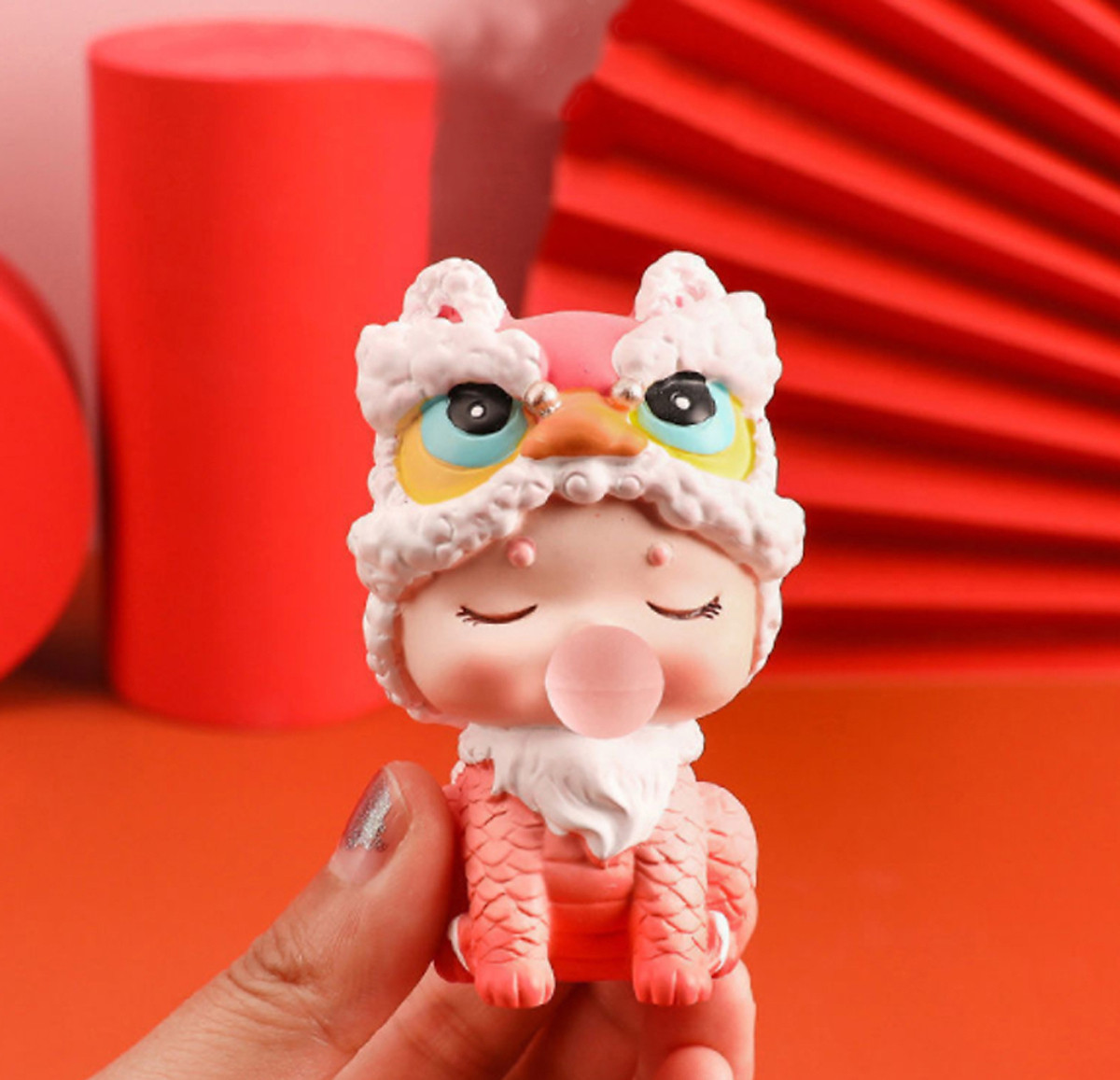Mua (Chọn Màu) Tượng Kỳ Lân Thổi Bong Bóng Cực Kỳ Đáng Yêu - Màu Xám Tại  Tượng Chibi Mixu | Tiki
