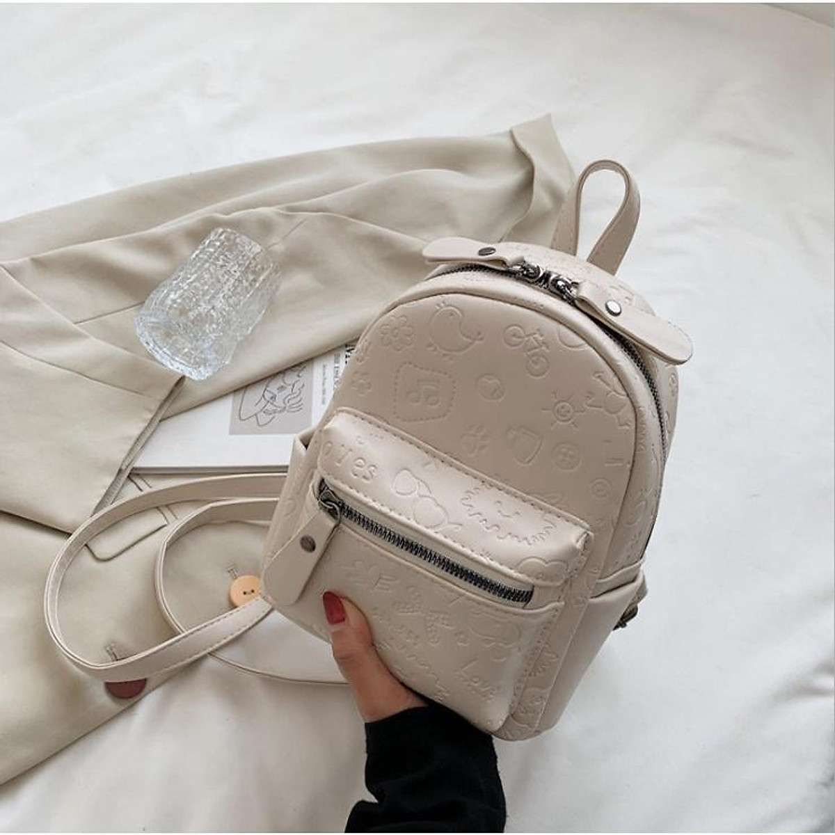 Ba Lô Da Thời Trang Nữ Dáng Mini Hàn Quốc Mẫu Mới 2021- Chất Da Siêu Mền  Loại 1. Balo Đi Chơi, Đi Làm, Đi Du Lịch | Tiki