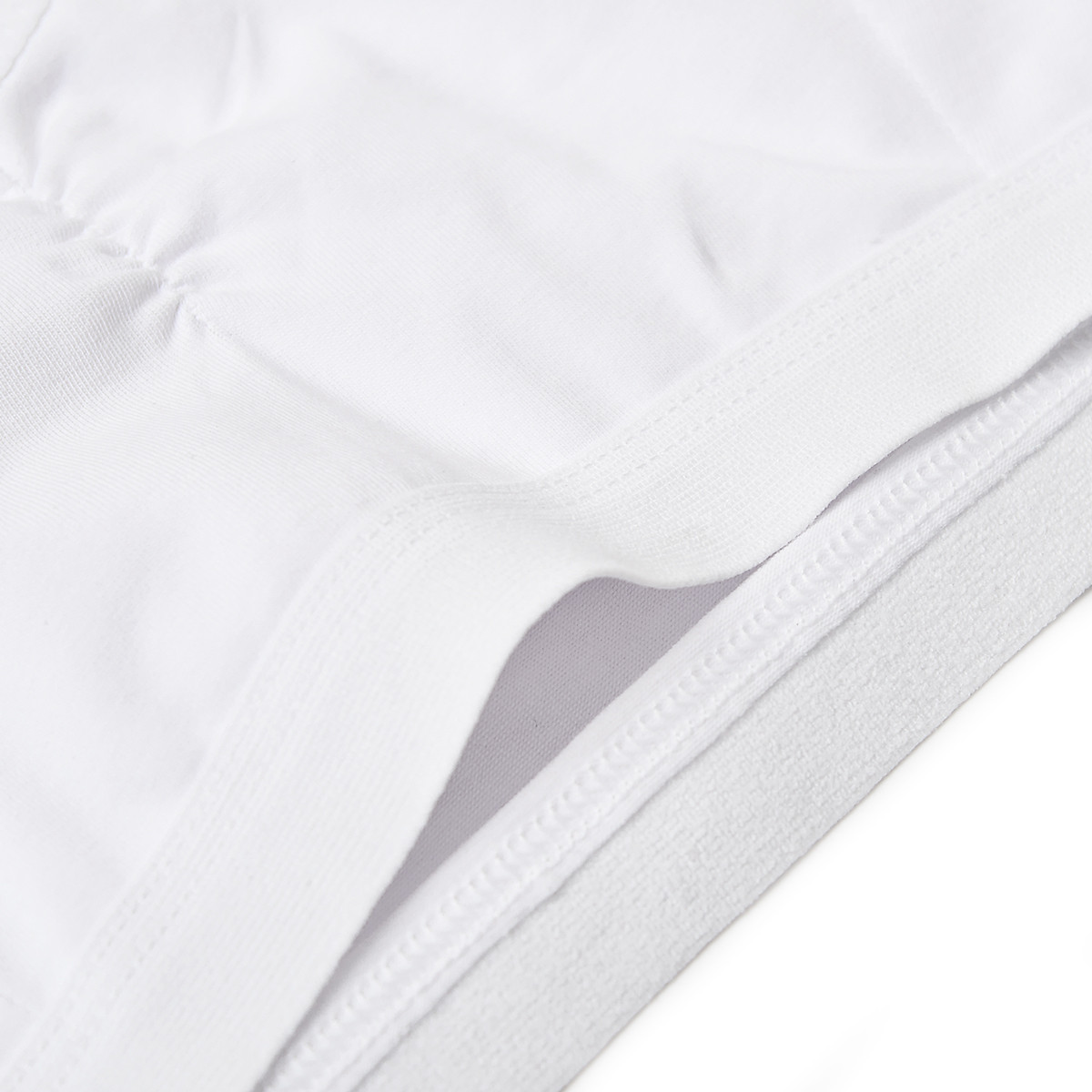 Áo ngực học sinh iBasic trơn nhún thân trước cotton USA kháng khuẩn BRAT001
