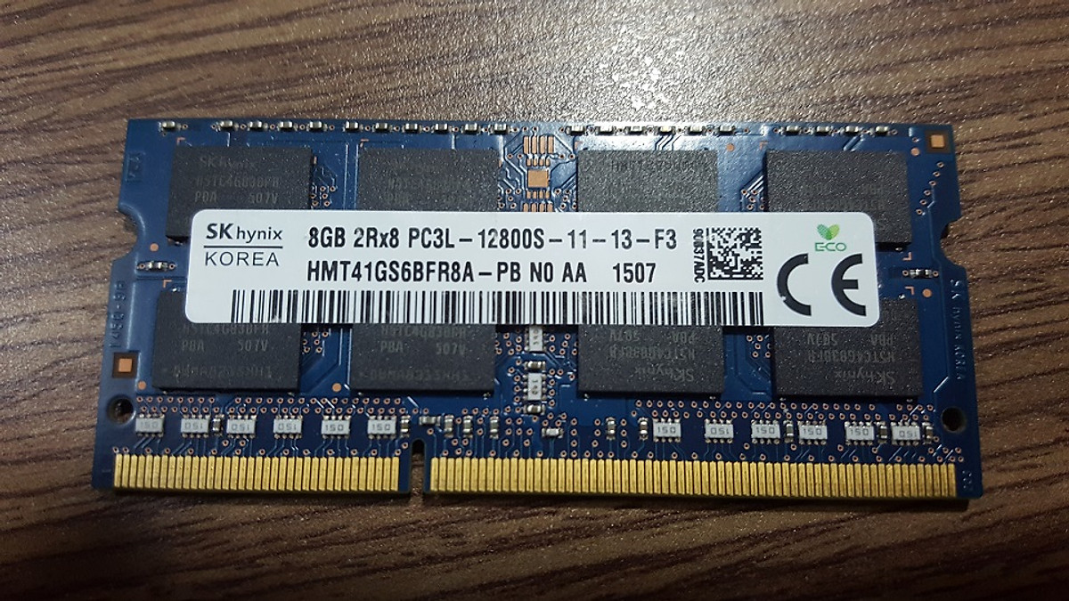 Ram laptop 8GB DDR3 PC3L-12800s - ram máy tính laptop 8GB DDR3L bus 1600Mhz - Hàng chính hãng