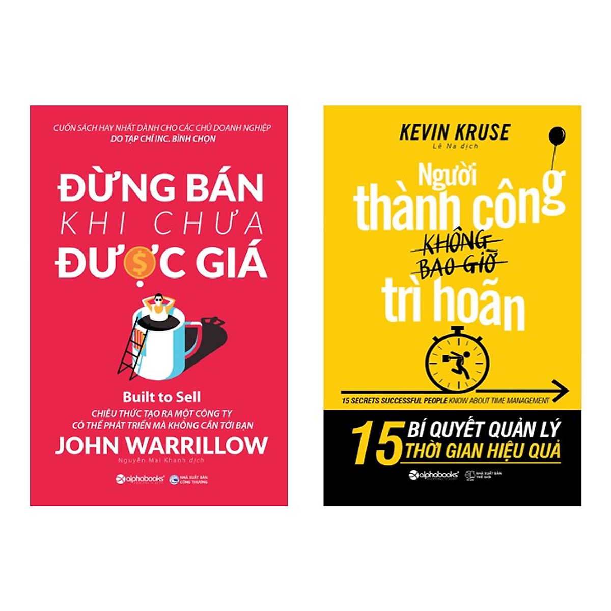 Combo Sách: Đừng Bán Khi Chưa Được Giá + Người Thành Công Không ...