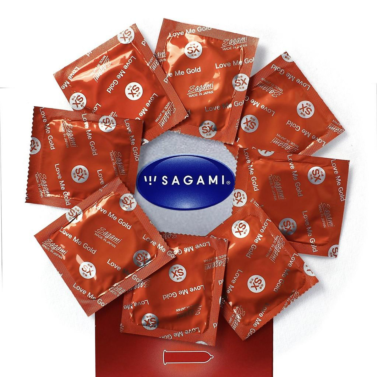 Bao cao su Sagami Classic - Mỏng - Kiểu truyền thống - Hộp 12 chiếc - Nhiều gel bôi trơn