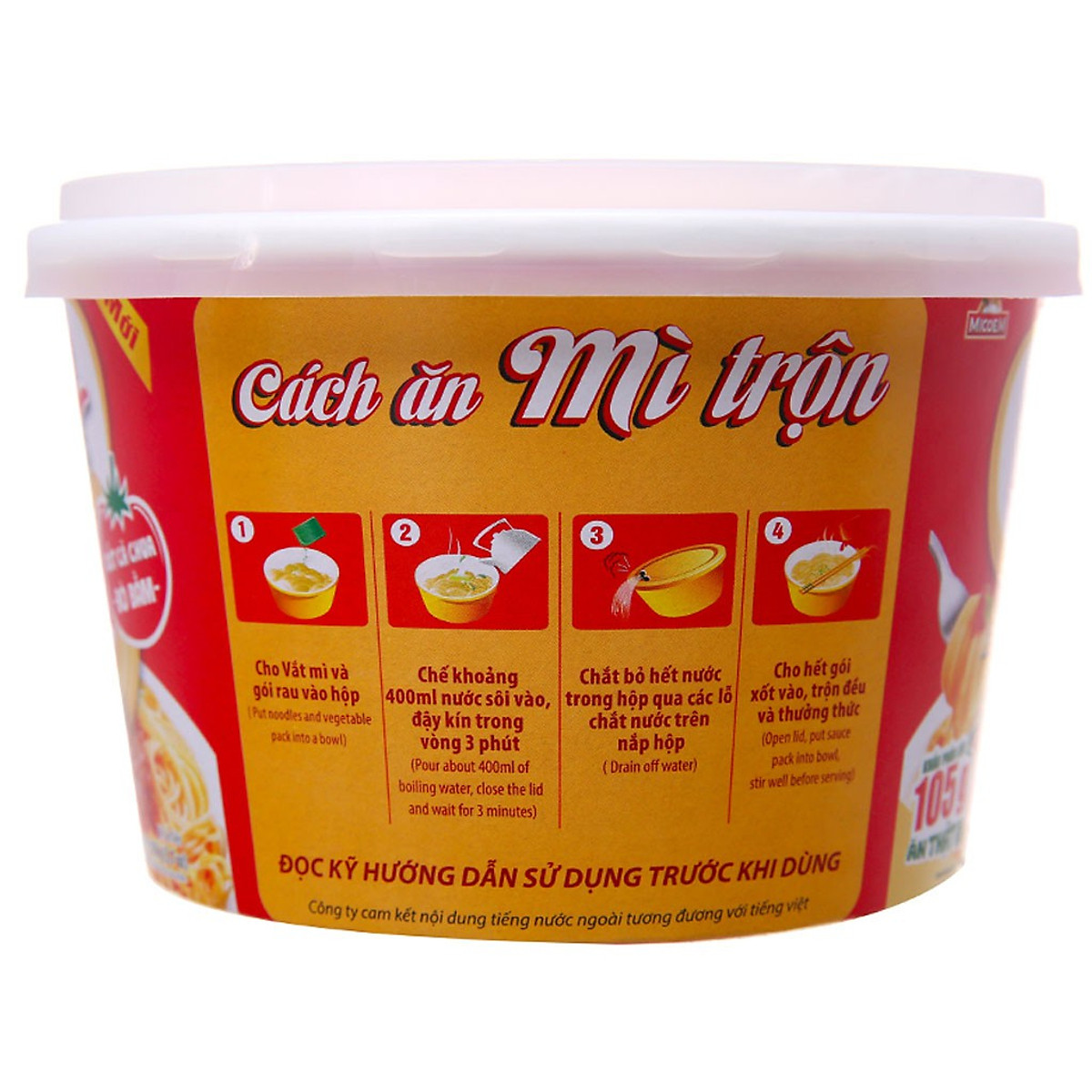 Thùng 12 Tô Mì Khoai Tây Cung Đình Kool Sốt Spaghetti Hương Vị Thịt Bò Bằm Và Cà Chua 105g
