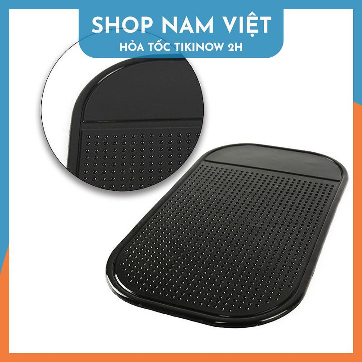 Đế Lót Chống Trượt Thảm Để Tượng Cho Taplo Xe Ô tô Lót Tượng Lót Điện Thoại