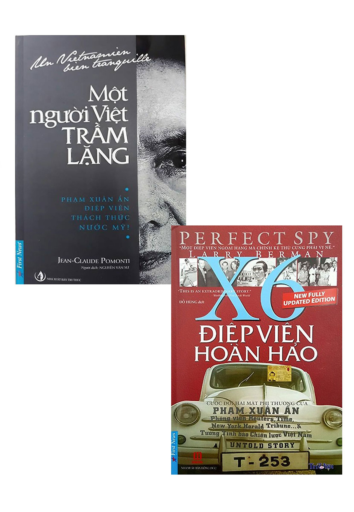 Combo Một Người Việt Trầm Lặng + Điệp Viên Hoàn Hảo X6 - Phạm Xuân Ẩn (Bộ 2 Cuốn)