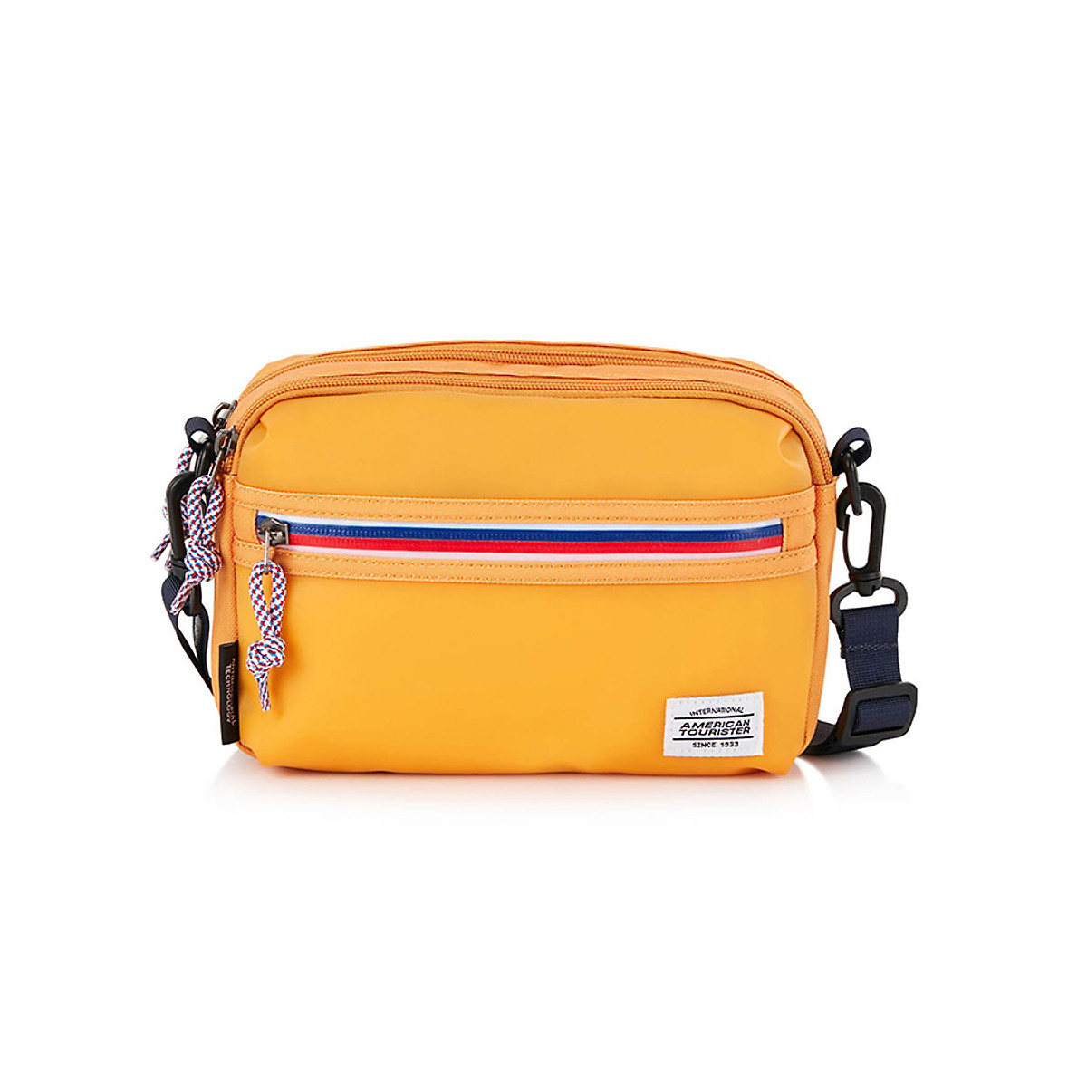 Túi đeo vai Blake AMERICAN TOURISTER - MỸ: Hai ngăn chính đa năng Ngăn trước dễ truy cập,Vải và khóa kéo chống thấm nước