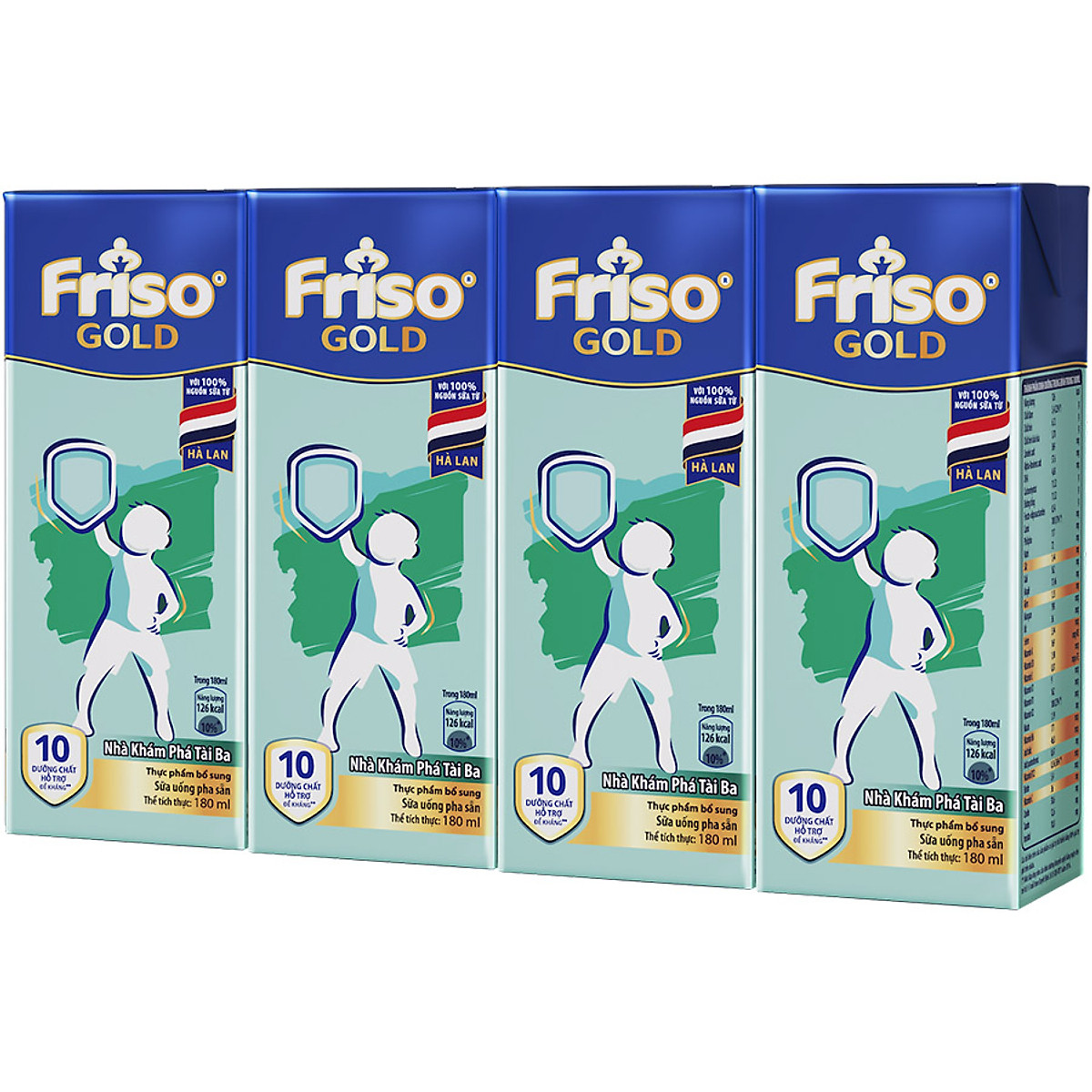 Thùng 48 Hộp Sữa Bột Pha Sẵn Friso Gold Rtd Vani (48 x 180Ml)