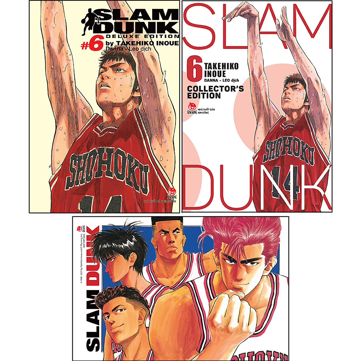 Mua Slam Dunk - Deluxe Edition Tập 6 [Tặng Bìa Áo Limited (Ngẫu Nhiên, Đính  Kèm Sách)]